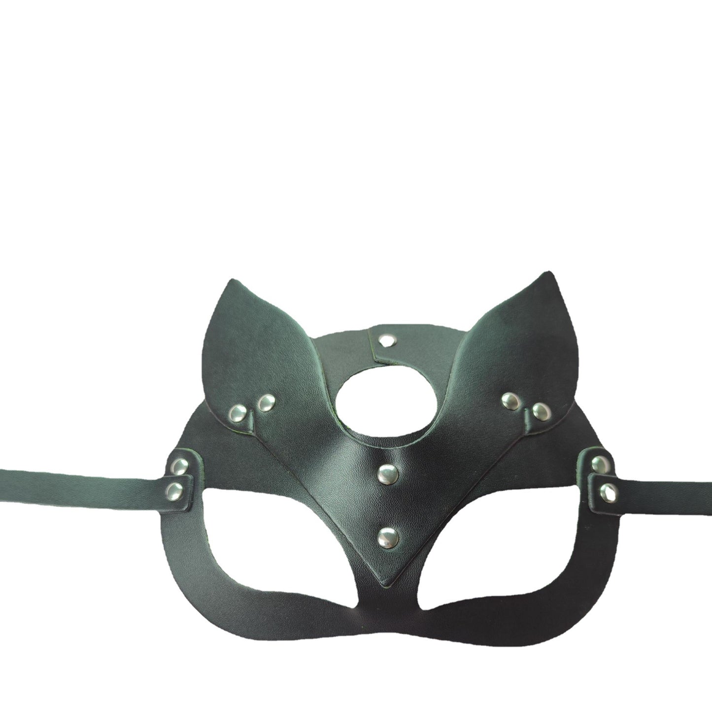 Pu Leather sex products Fox mask Black sex mask